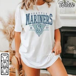 Seattle Mariners T-Shirt Seattle Baseball Shirt Seattle Est 1977 T-Shirt
